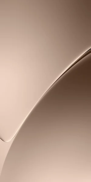 Smooth Metallic Tan Curve iPhone Wallpaper Background