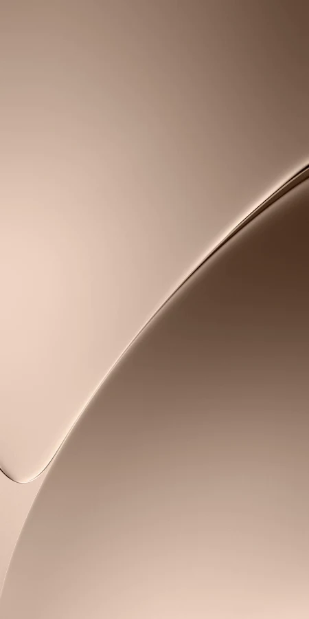 Smooth Metallic Tan Curve iPhone Phone Wallpaper