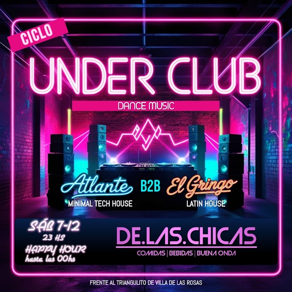 Ciclo Under Club - Fiesta electrónica