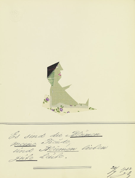 Es sind die Blumen meine Freude  1932