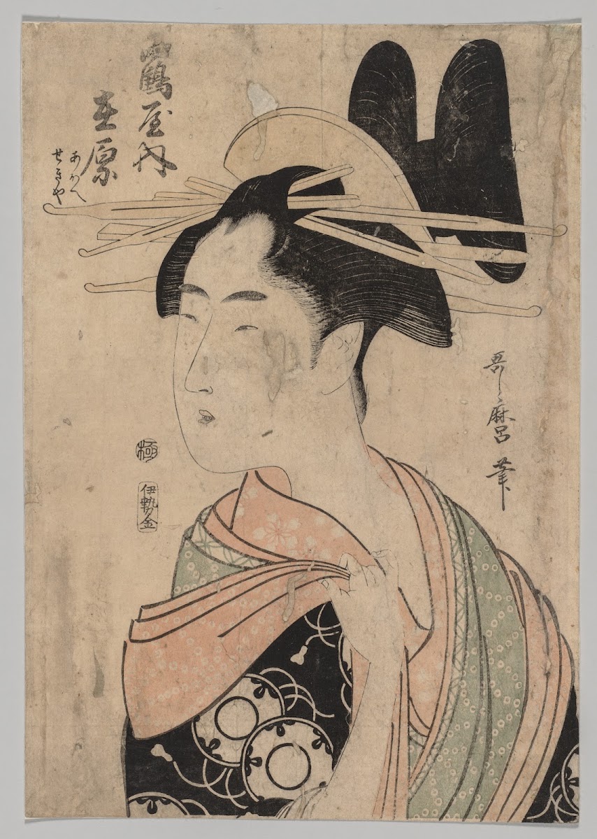 Woman Of The Yoshiwara 1753 1806