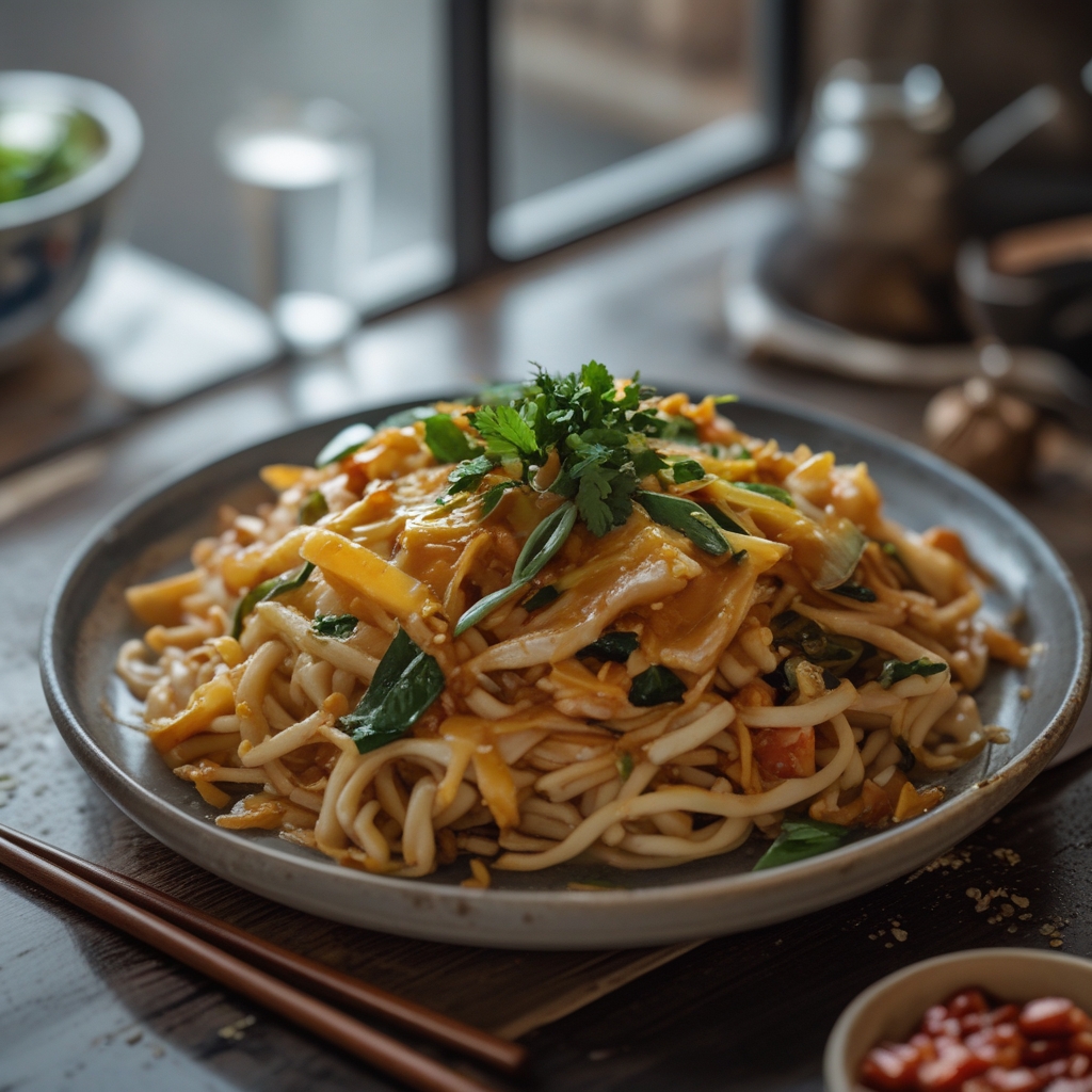 Pad Kee Mao (Thai Drunken Noodles) – Easy Homemade Spicy Noodle Stir Fry