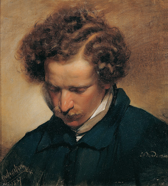 The painter Eduard Bendemann 1837