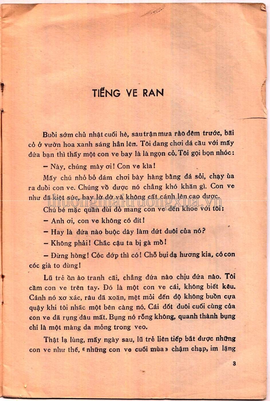 Tiếng ve ran (1979) - Trang 3