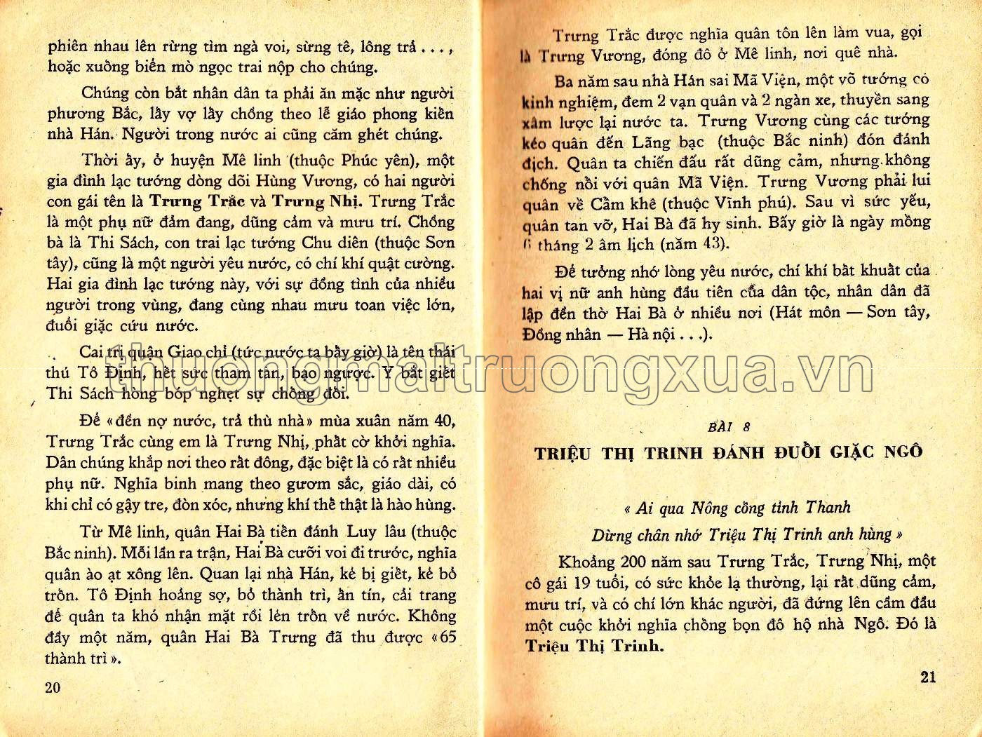 Lịch sử lớp 4 phổ thông  - Trang 11