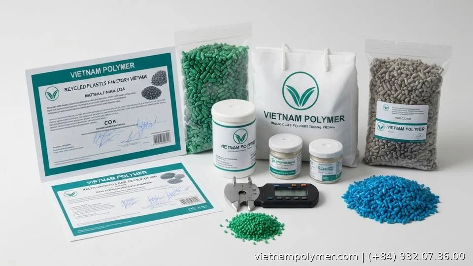 recycled plastic pellets factory Vietnam - Vietnam Polymer