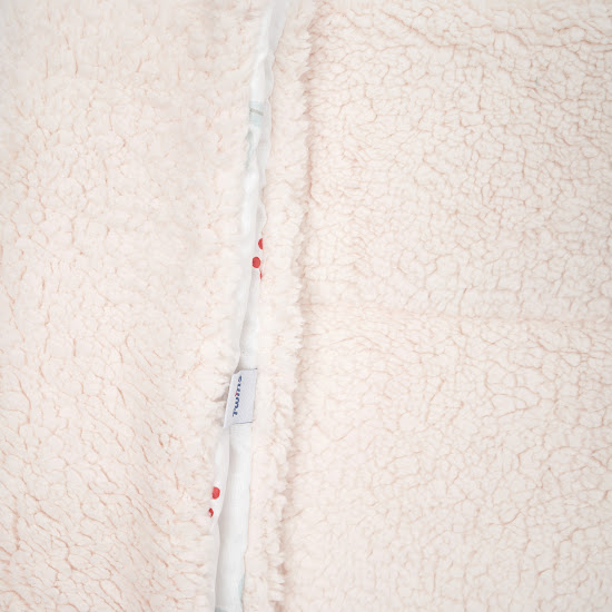 Plaid Twins Teddy 100x80 creme brulee