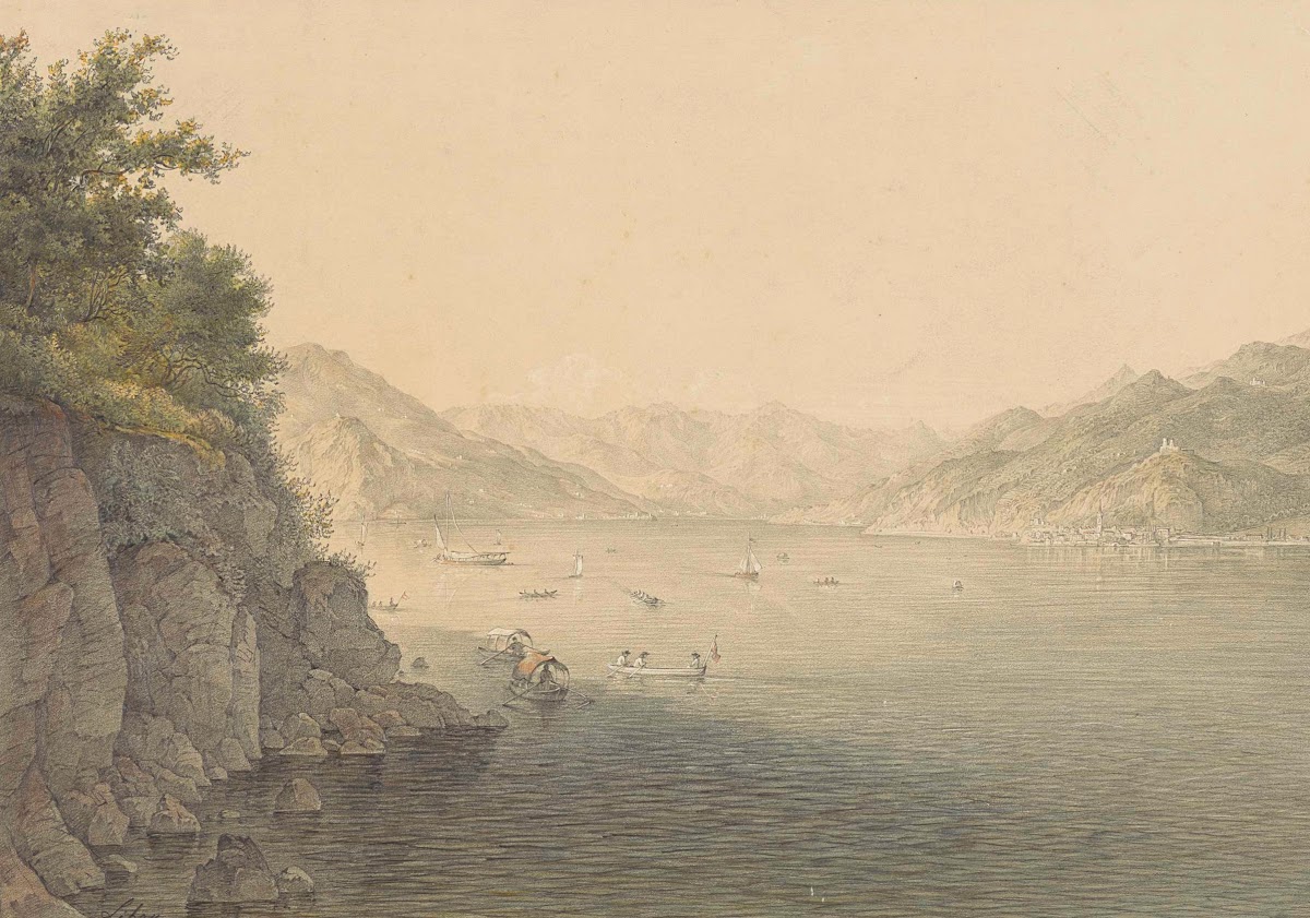 Varenna aan het Comomeer 1824   1888