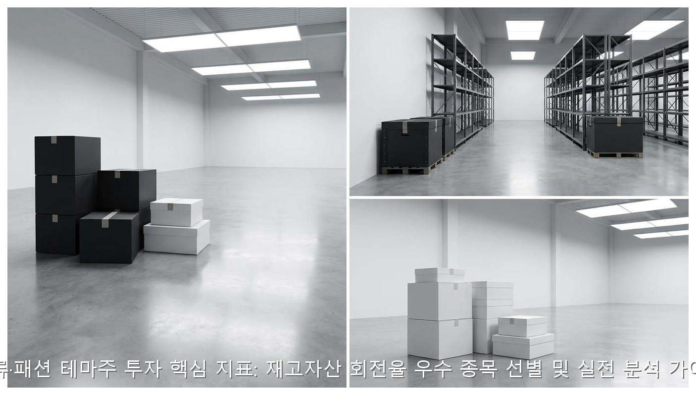 의류 패션 테마주 투자: 재고회전율 우수 종목 선별 가이드 핵심 안내 및 분석 인포그래픽 (3)