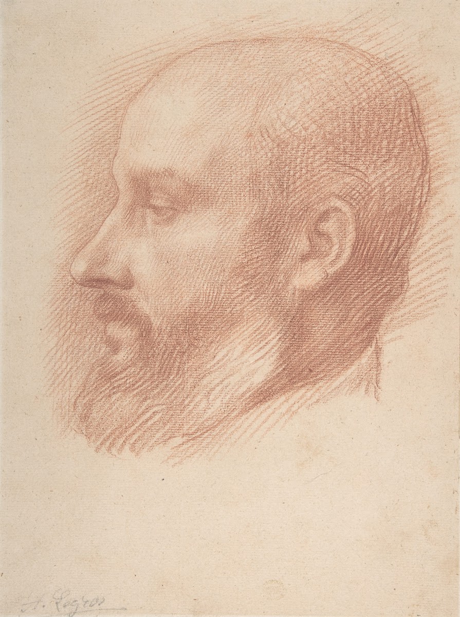 Study of a Head of a Man 18371911