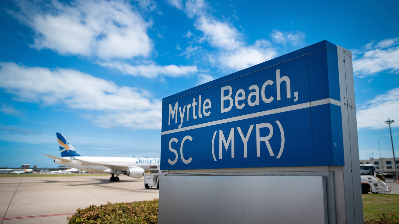 Airlines Flying Sanford FL to Myrtle Beach SC