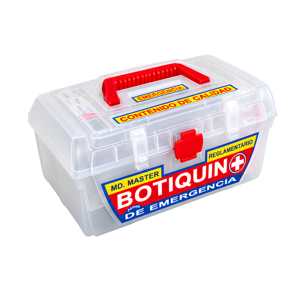 Botiquin Portatil De Primeros Auxilios Tipo Cajuela Pequeño