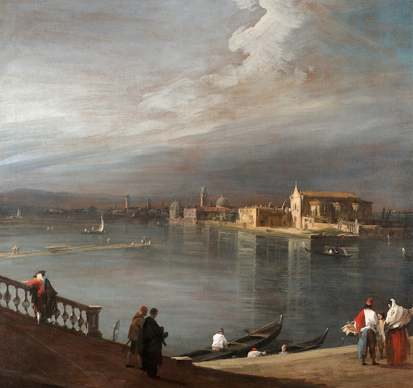 San Cristoforo San Michele and Murano from the Fondamenta Nuove Venice 17221723
