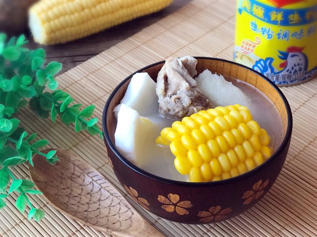 Canh Sườn Bắp Khoai Từ