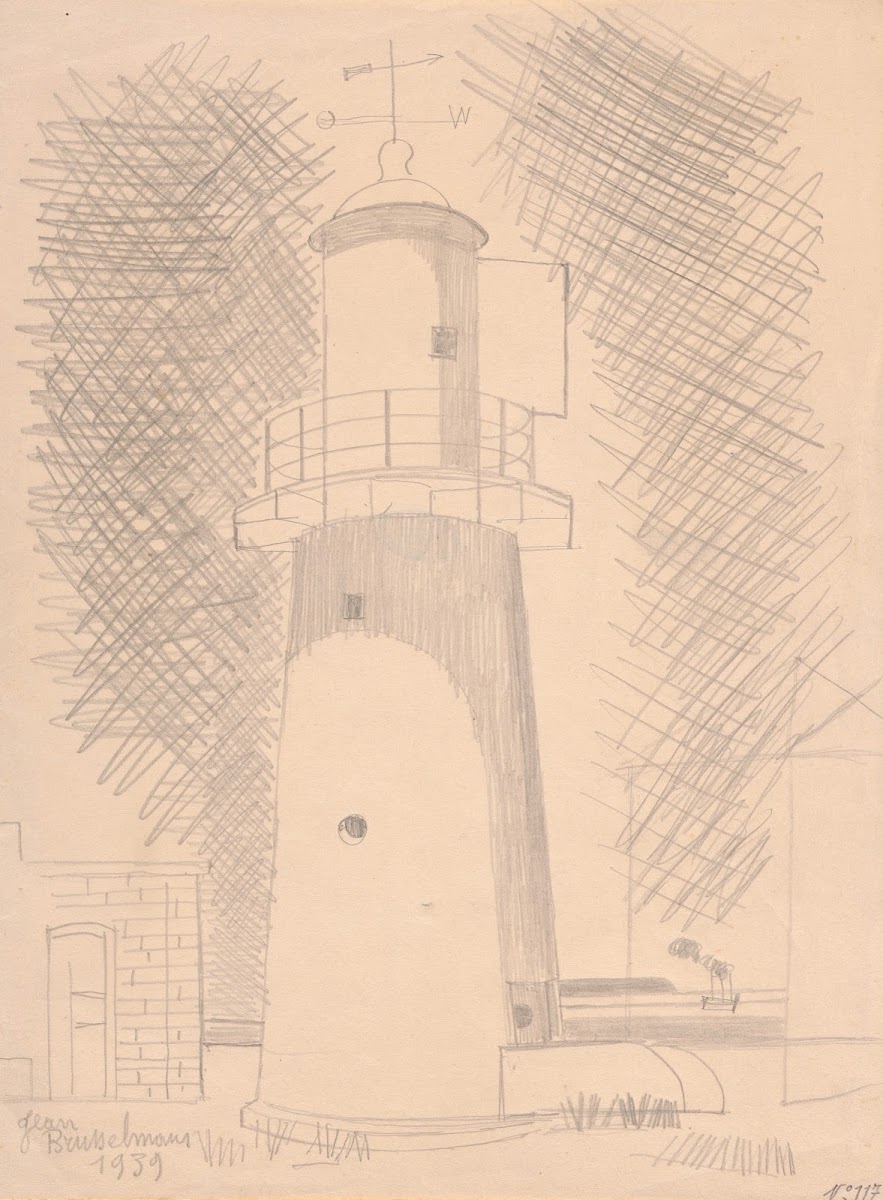 Lighthouse at Heist 1939