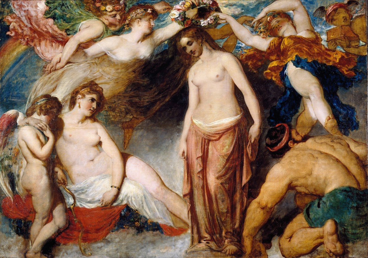 Pandora Crowned By The Seasons 1824