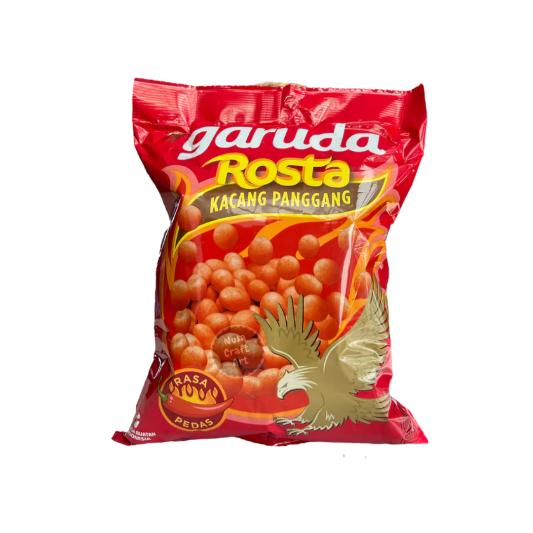Alternative view of Garuda Rosta Roasted Coated Peanuts  Spicy Flavor 90gr