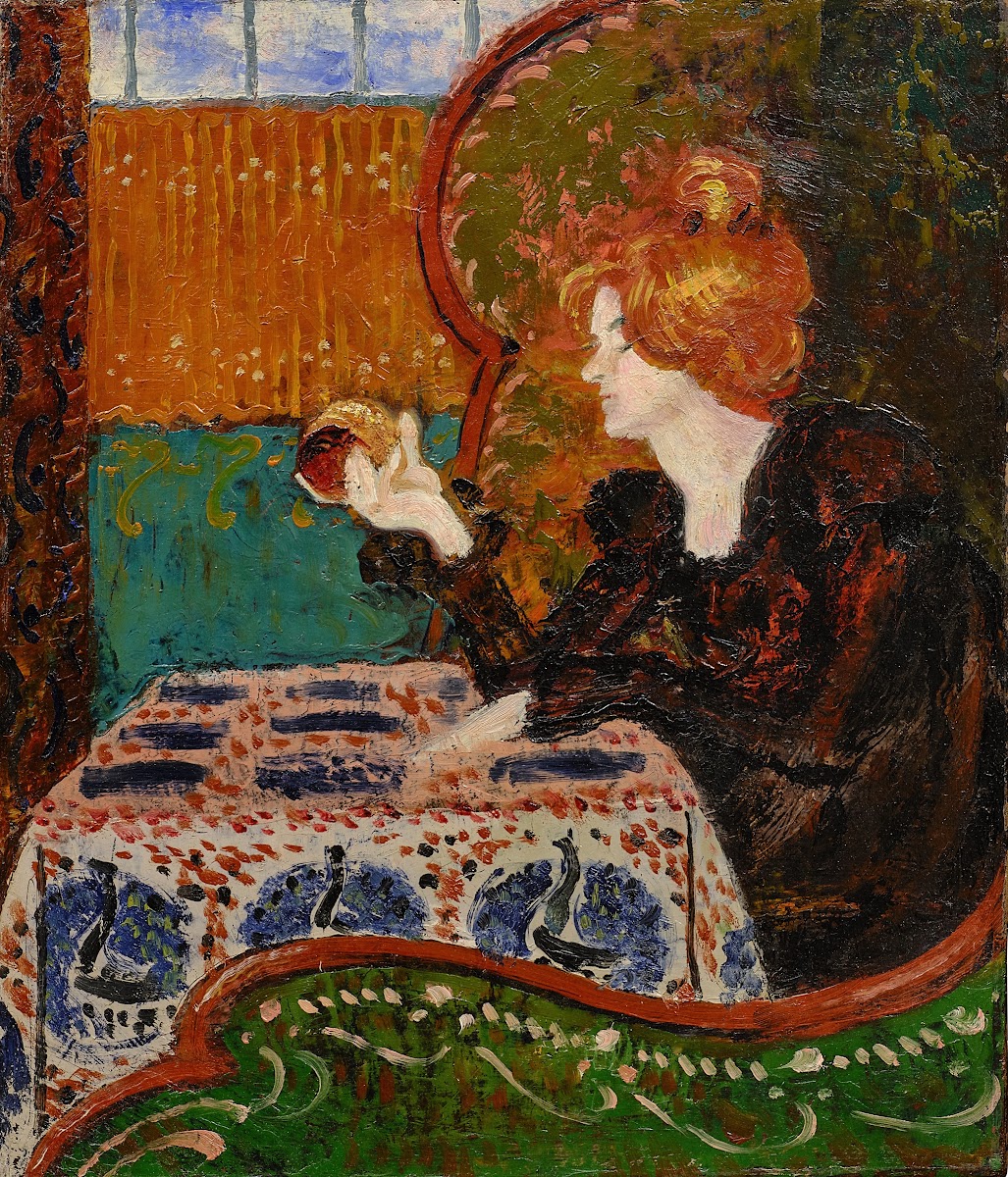 Femme de profil 1899