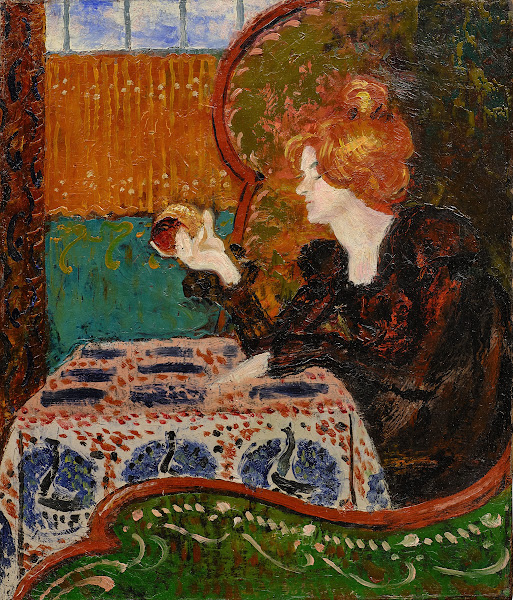Femme de profil 1899