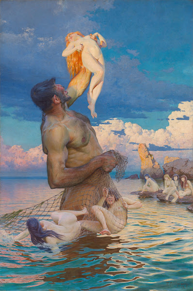 Catch of Polyphemus Fischzug des Polyphem 1892