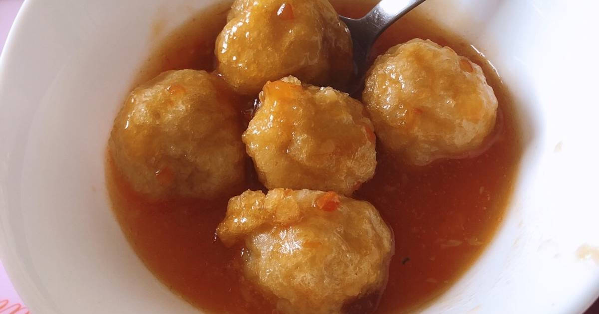 Cá thác lác bọc trứng cút sôt cà