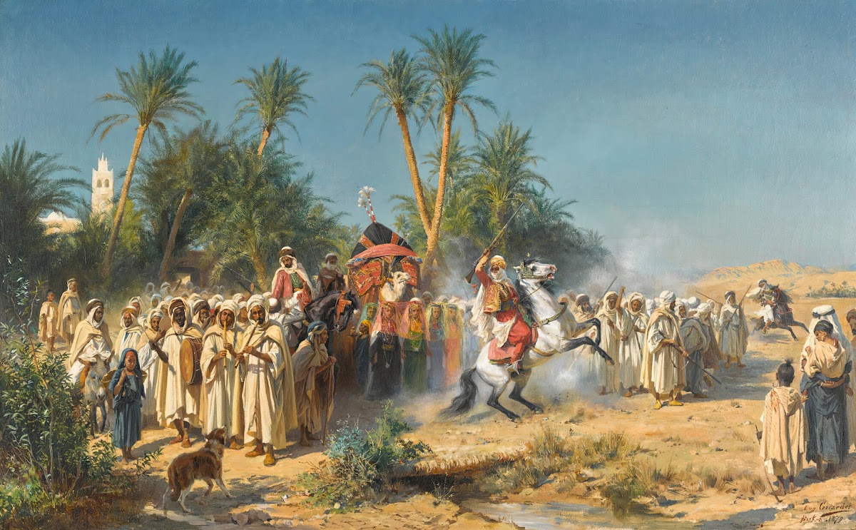 Celebration in Biskra 1879