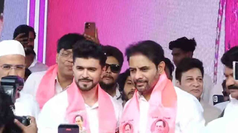 Khairatabad Leader Jibran Shareef Joins BRS Under KTR