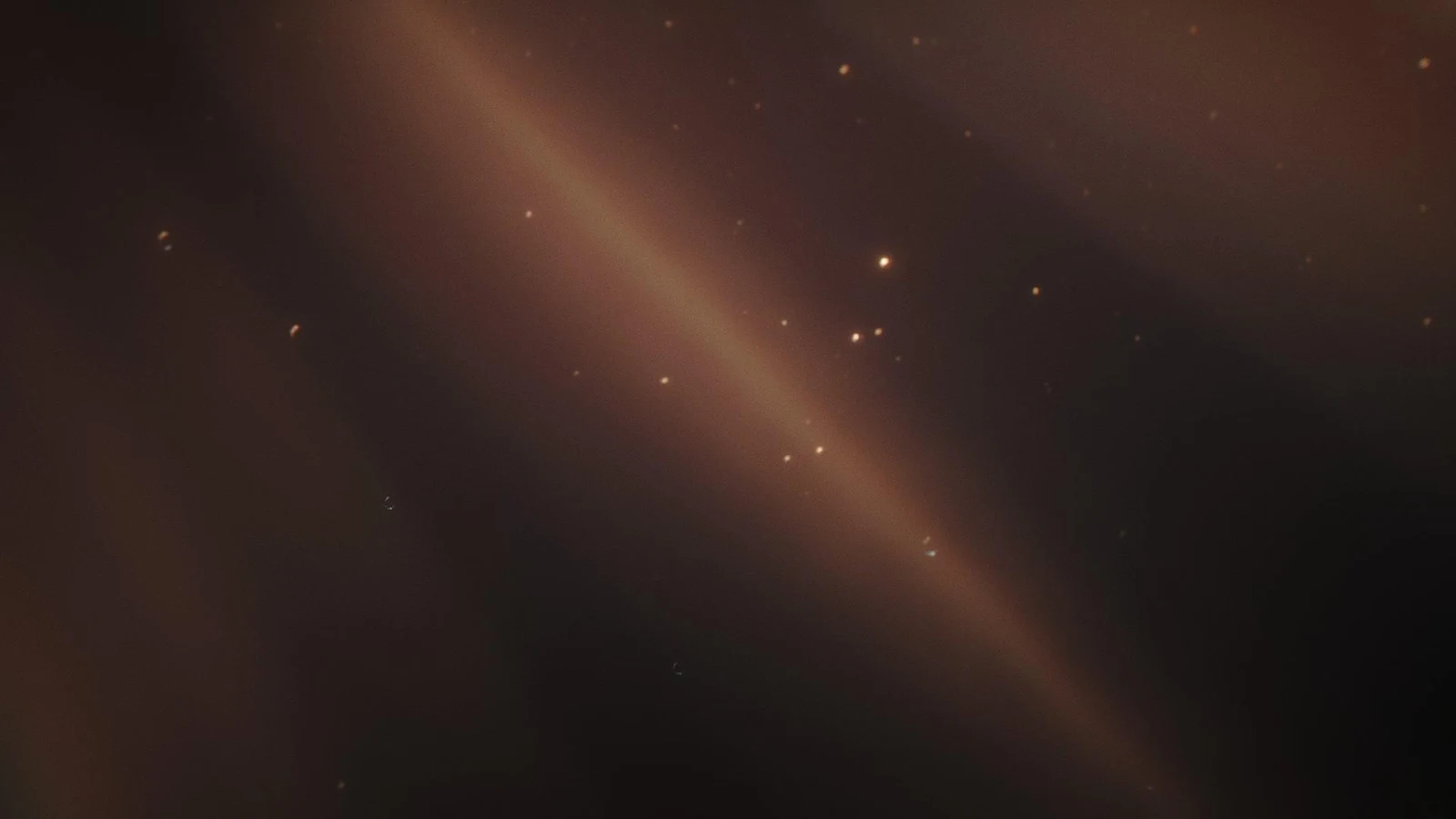 Warm Light Rays and Dust - Atmospheric Lighting Full HD Wallpaper (1920x1080)