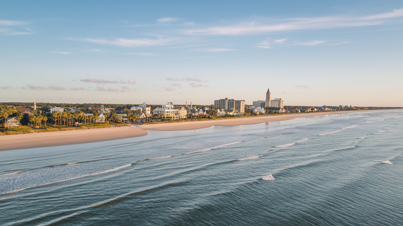 Where Is Myrtle Beach in Relation to Charleston?