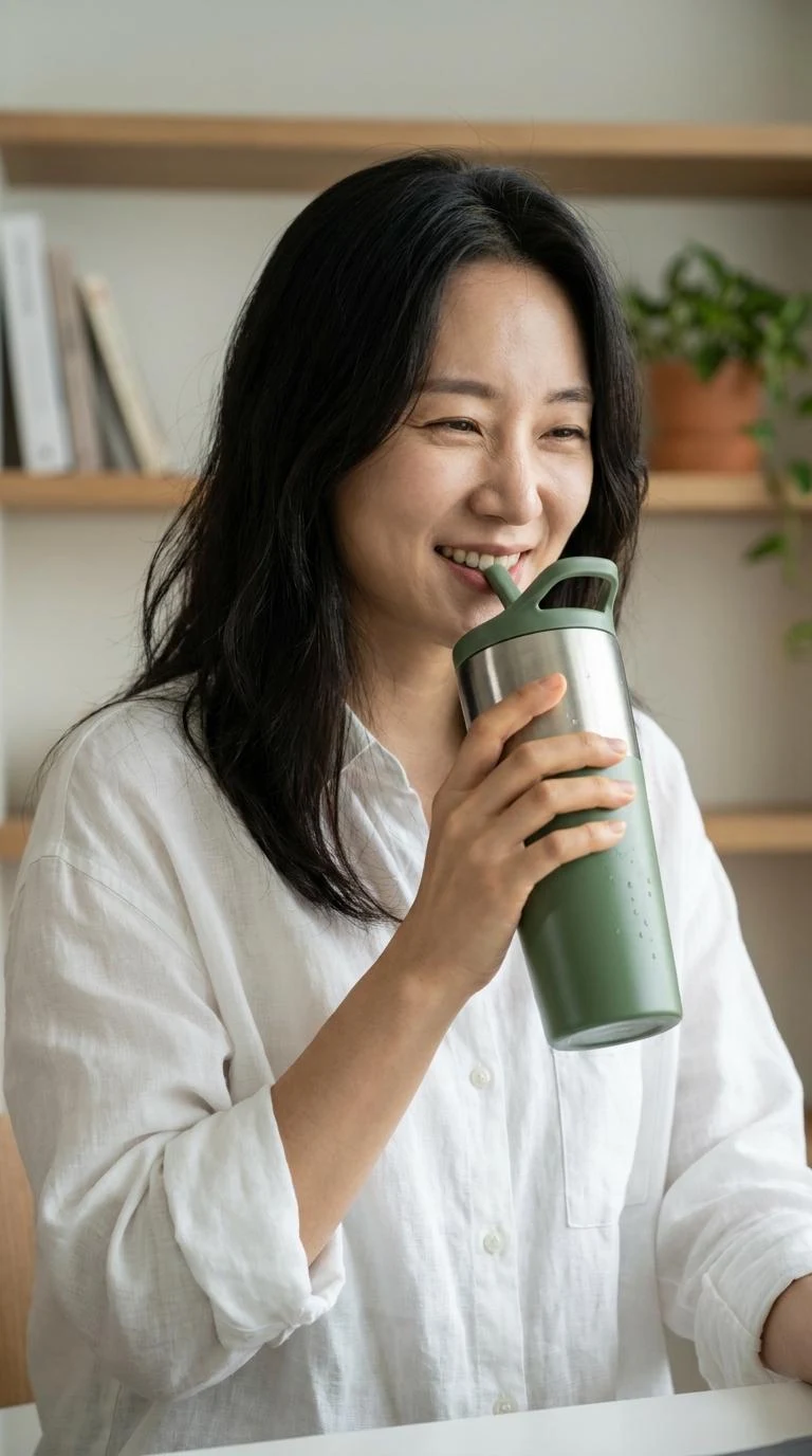 실제 사용 후기 씬 2