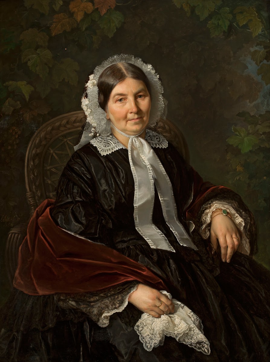 Portrait of Matylda Werner 1858