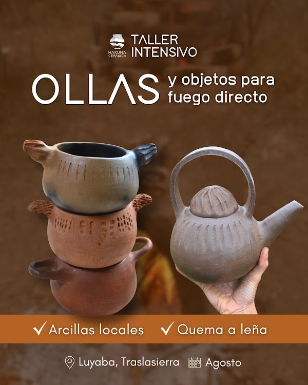 Taller de ollas y objetos para fuego directo