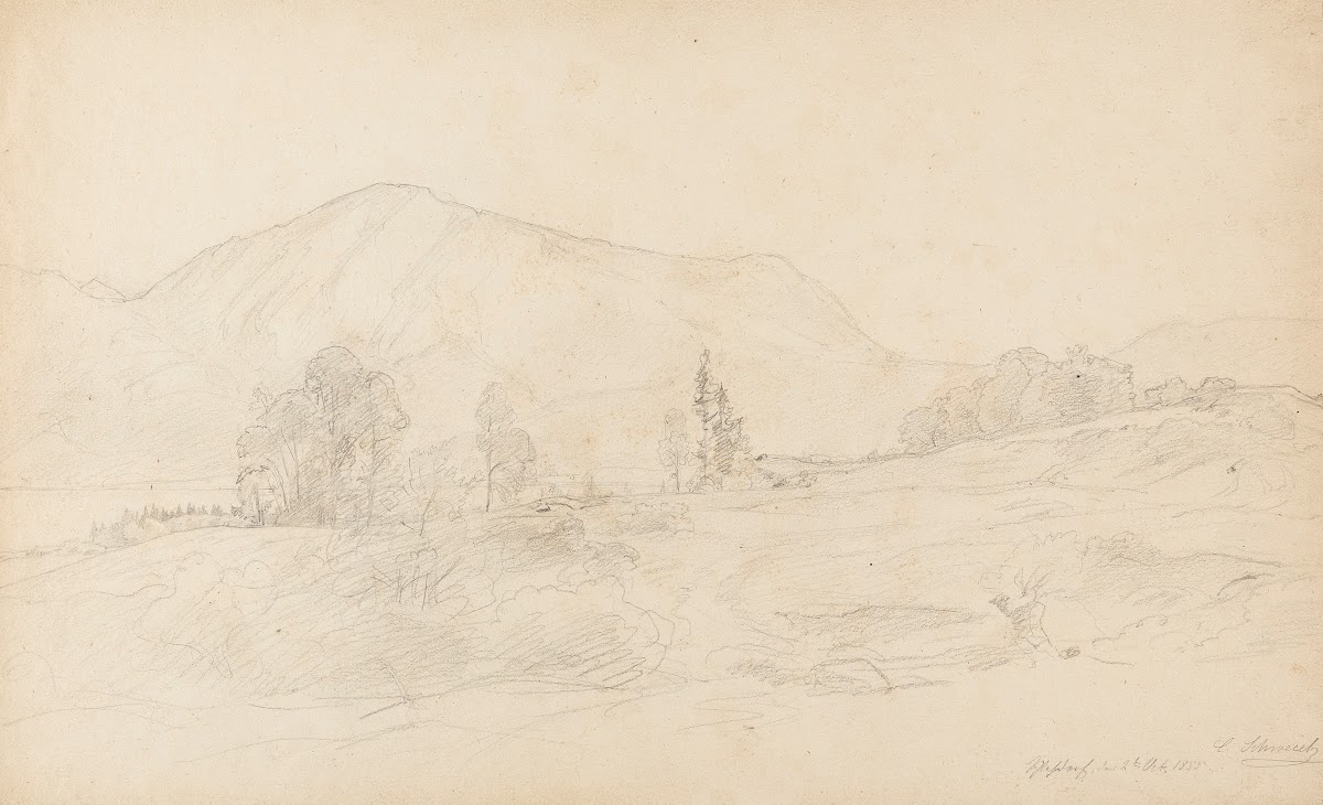 Schlehdorf am Kochelsee 1855