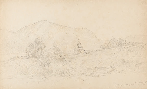 Schlehdorf am Kochelsee 1855