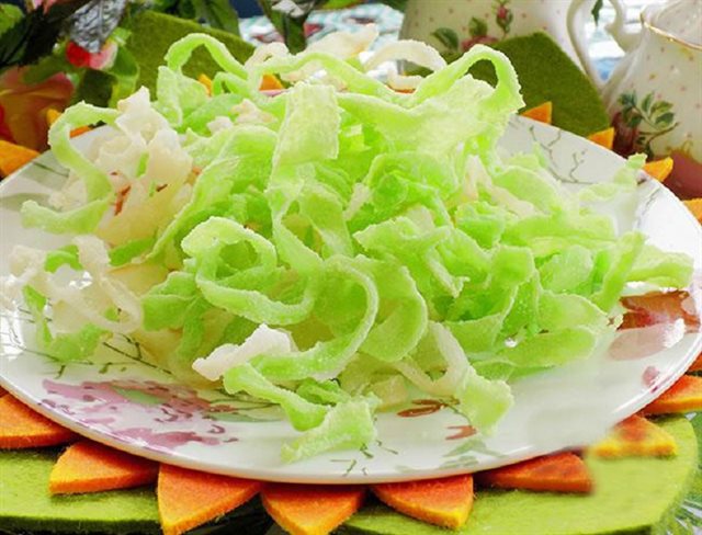 Mứt Củ Cải Vị Lá Dứa