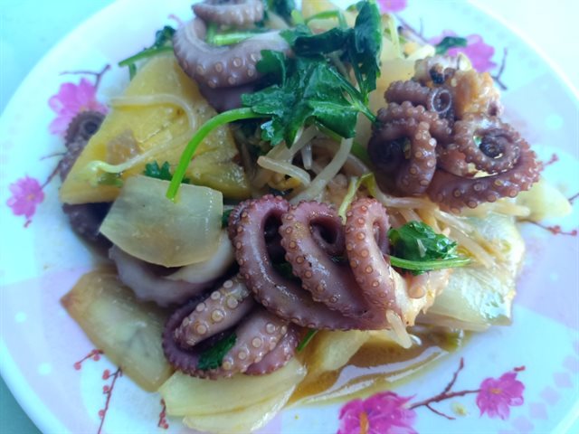 Bạch Tuộc Xào