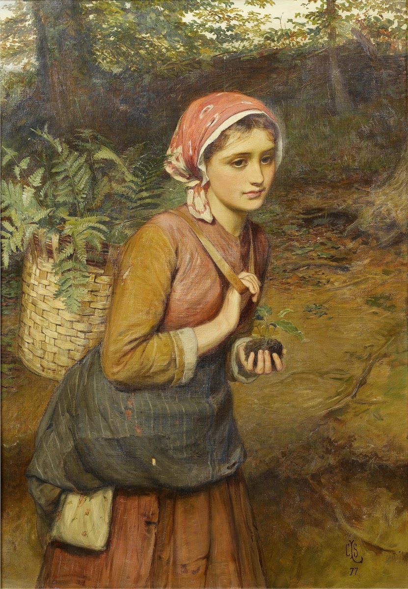 The Fern Gatherer 1877