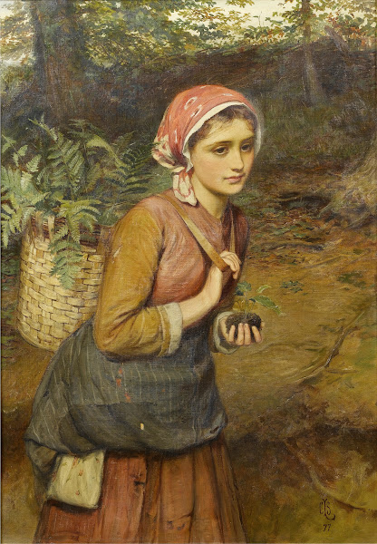 The Fern Gatherer 1877