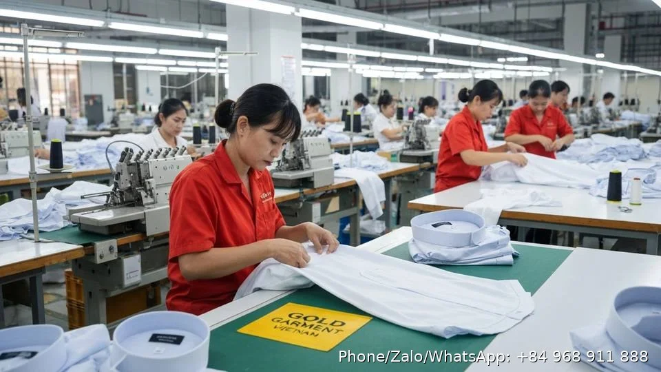 Shirts Made In Vietnam - Gold Garment Vietnam