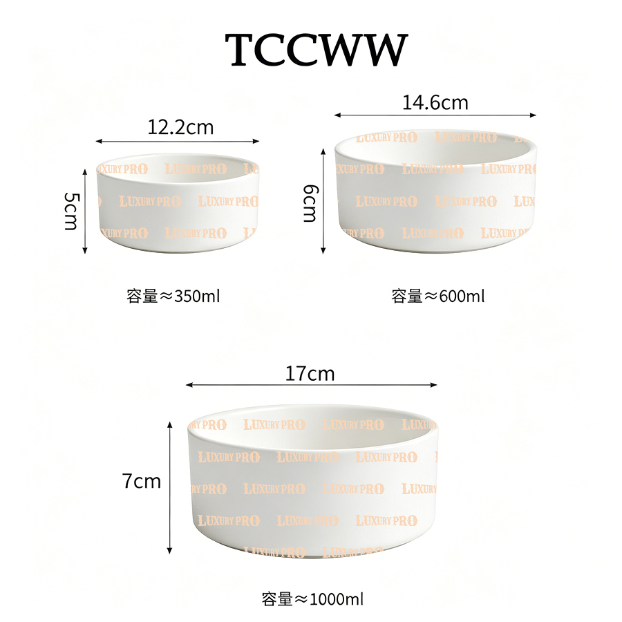 Ceramic Pet Bowl
