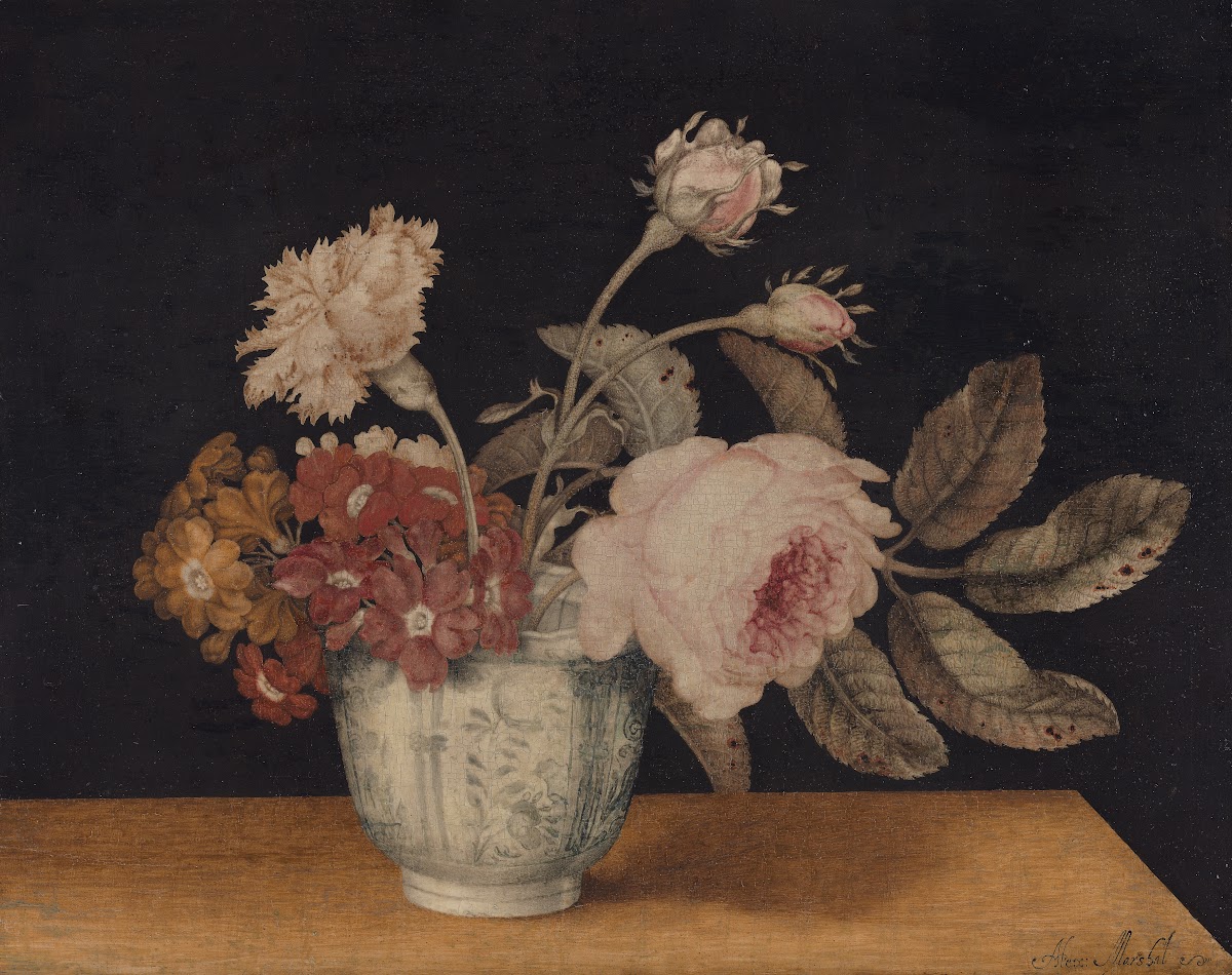 Flowers in a Delft Jar 1663