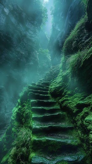 Jungle Staircase Picture