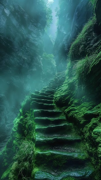 Jungle Staircase Picture