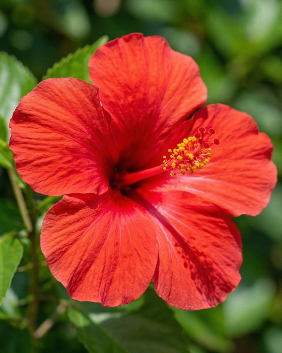 Hibiscus Red Flower Plant — view 3
