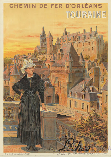 Chemin de Fer dOrléans Touraine Loches 1906