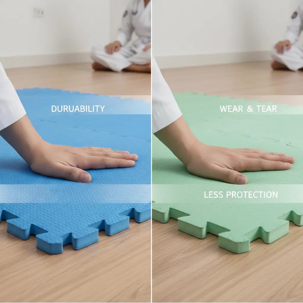 Cara membedakan kualitas matras silat eva foam