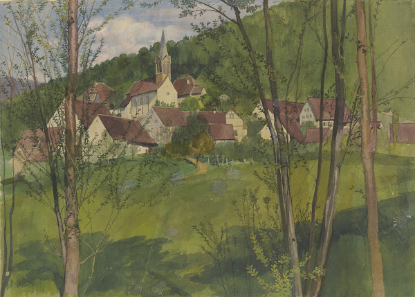 Village at the hillside