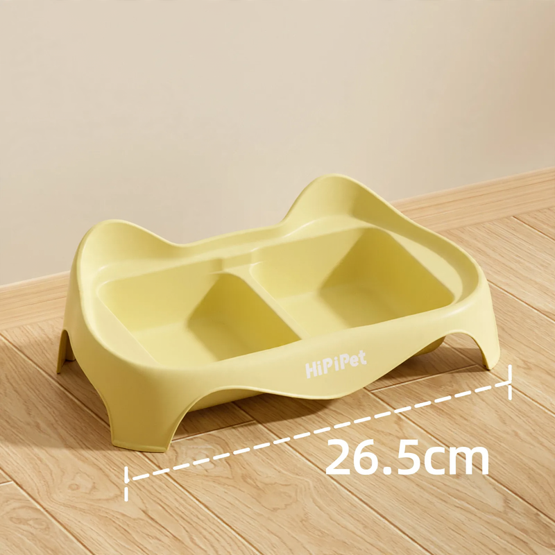 Double bowl for dogs and cats, non-slip