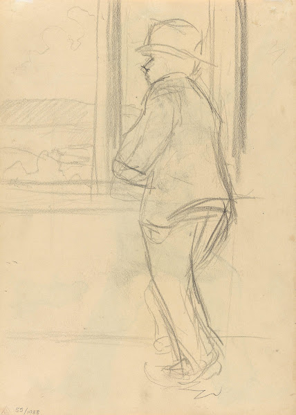 Man by Window 1881