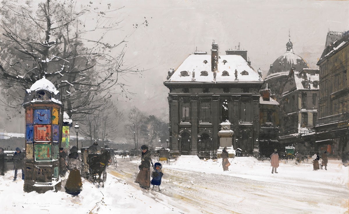 Les Quais De La Seine Lhiver